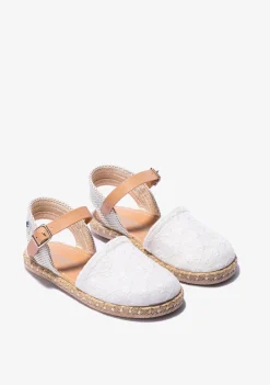 Conguitos Alpargatas Bordado Blanco^ Alpargatas|Zapatos De Ceremonia
