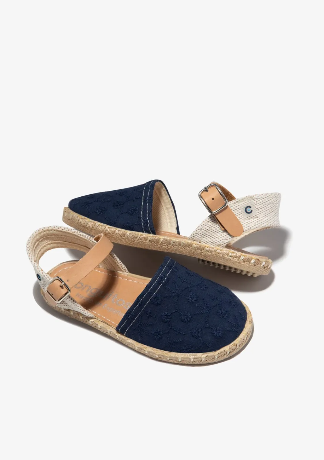 Conguitos Alpargatas Bordado Marino^ Alpargatas|Zapatos De Ceremonia
