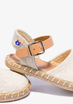Conguitos Alpargatas De Bebé Bordado Beige^ Alpargatas|Alpargatas