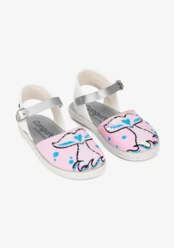 Conguitos Alpargatas De Niña Lentejuelas Sirena^ Alpargatas