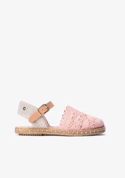 Conguitos Alpargatas Macramé Rosa^ Alpargatas|Zapatos De Ceremonia