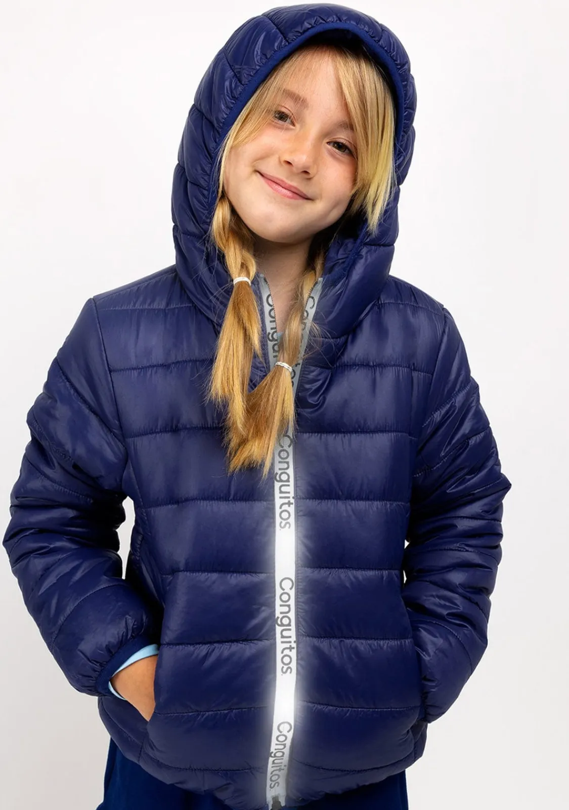 Conguitos Anorak De Niña Recycled Marino^ Chaquetas