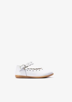 Conguitos Bailarinas De Bebé Hebilla Blanco^ Bailarinas|Zapatos De Ceremonia