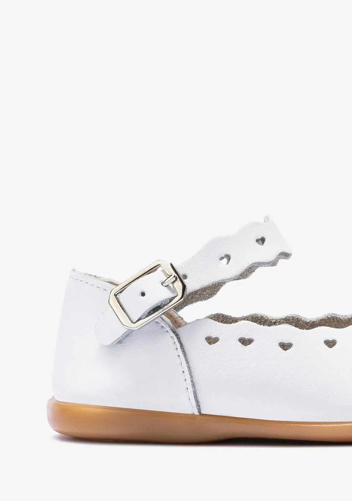 Conguitos Bailarinas De Bebé Hebilla Blanco^ Bailarinas|Zapatos De Ceremonia