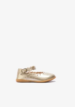 Conguitos Bailarinas De Bebé Hebilla Platino^ Bailarinas|Zapatos De Ceremonia