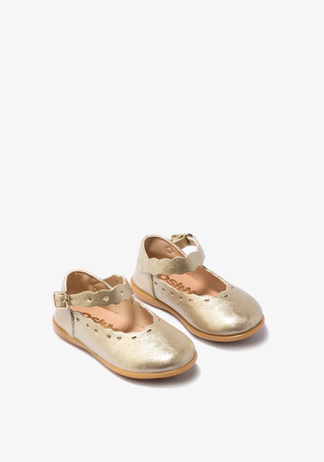 Conguitos Bailarinas De Bebé Hebilla Platino^ Bailarinas|Zapatos De Ceremonia
