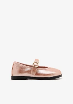 Conguitos Bailarinas De Bebé Hebilla Rosa^ Bailarinas
