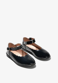 Conguitos Bailarinas De Niña Ondas Marino^ Zapatos De Ceremonia|Bailarinas