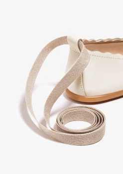 Conguitos Bailarinas Ondas Tira Beige^ Zapatos|Zapatos De Ceremonia