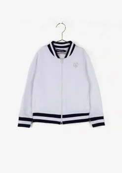 Conguitos Bomber Blanca De Niña^ Chaquetas