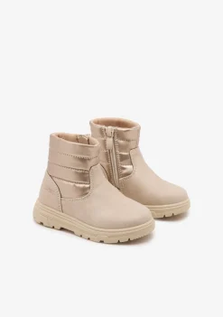 Conguitos Botas Acolchadas Dorado^ Botas|Botas