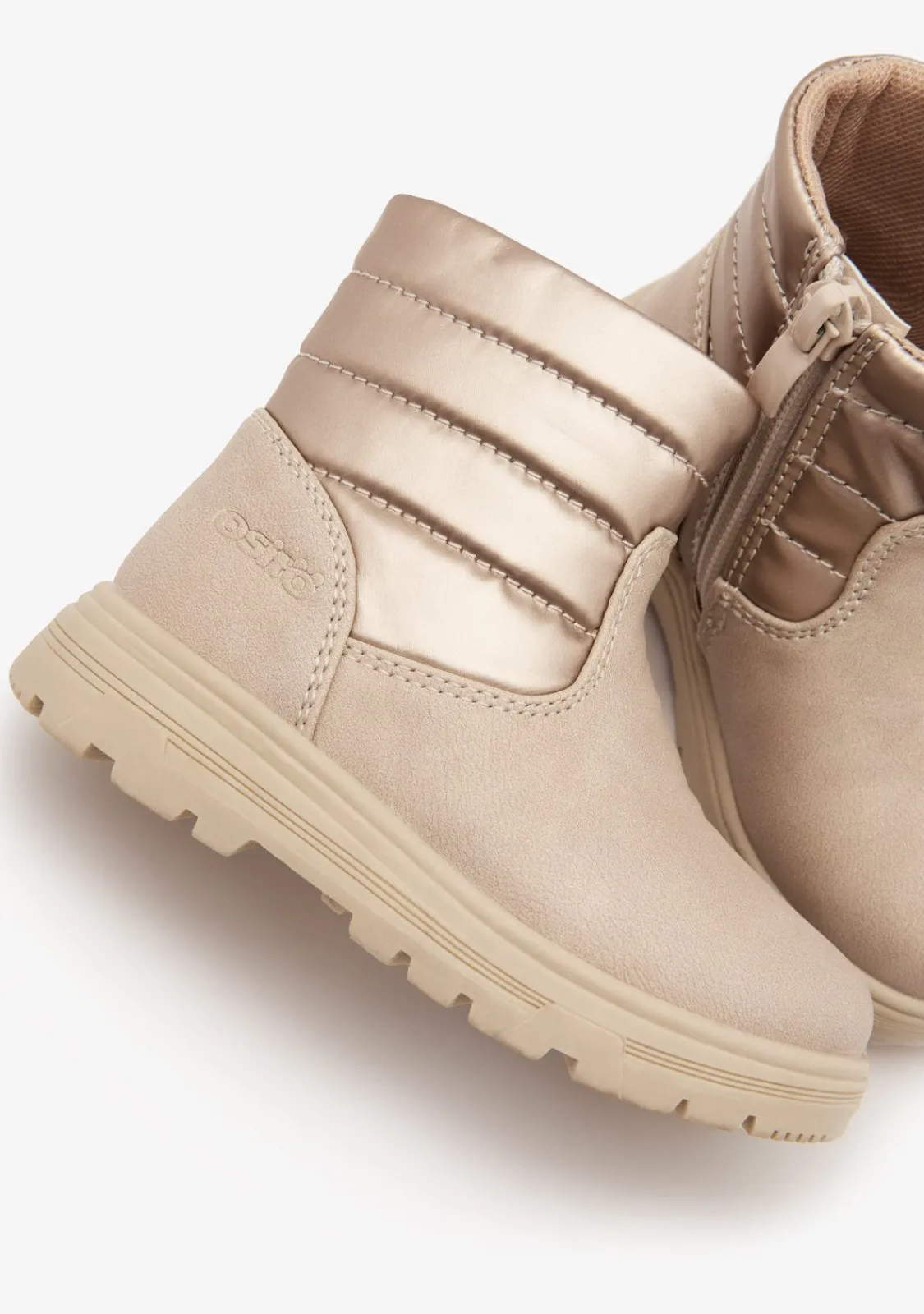 Conguitos Botas Acolchadas Dorado^ Botas|Botas
