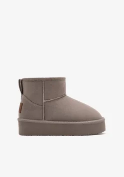 Conguitos Botas Australianas Bajas Taupe B&W^ Botas Australianas|Botas Australianas