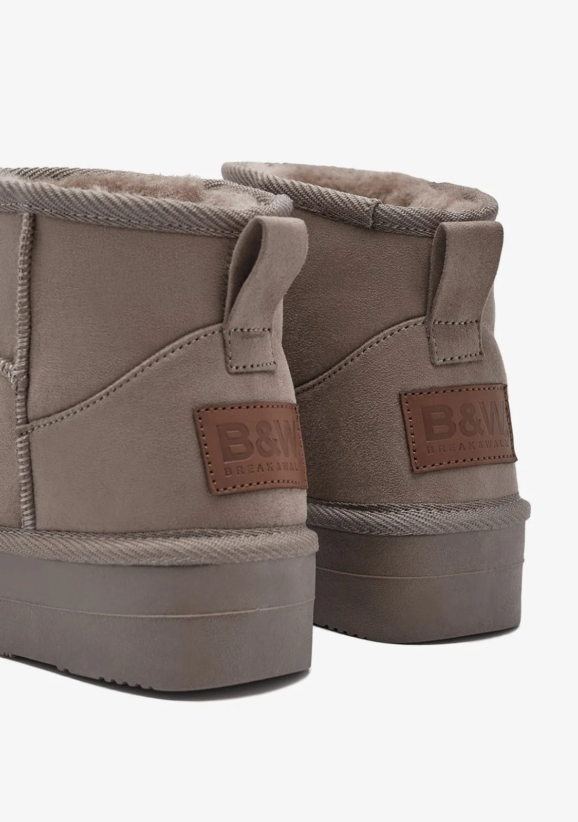 Conguitos Botas Australianas Bajas Taupe B&W^ Botas Australianas|Botas Australianas