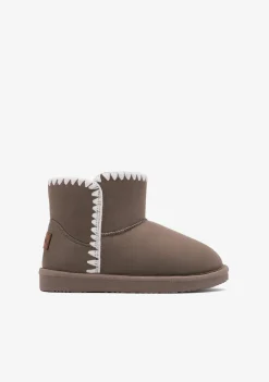 Conguitos Botas Australianas Bajas Bordado Taupe^ Botas Australianas|Botas Australianas
