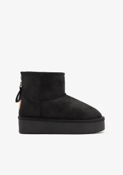 Conguitos Botas Australianas Cremallera Negro B&W^ Botas Australianas|Botas Australianas