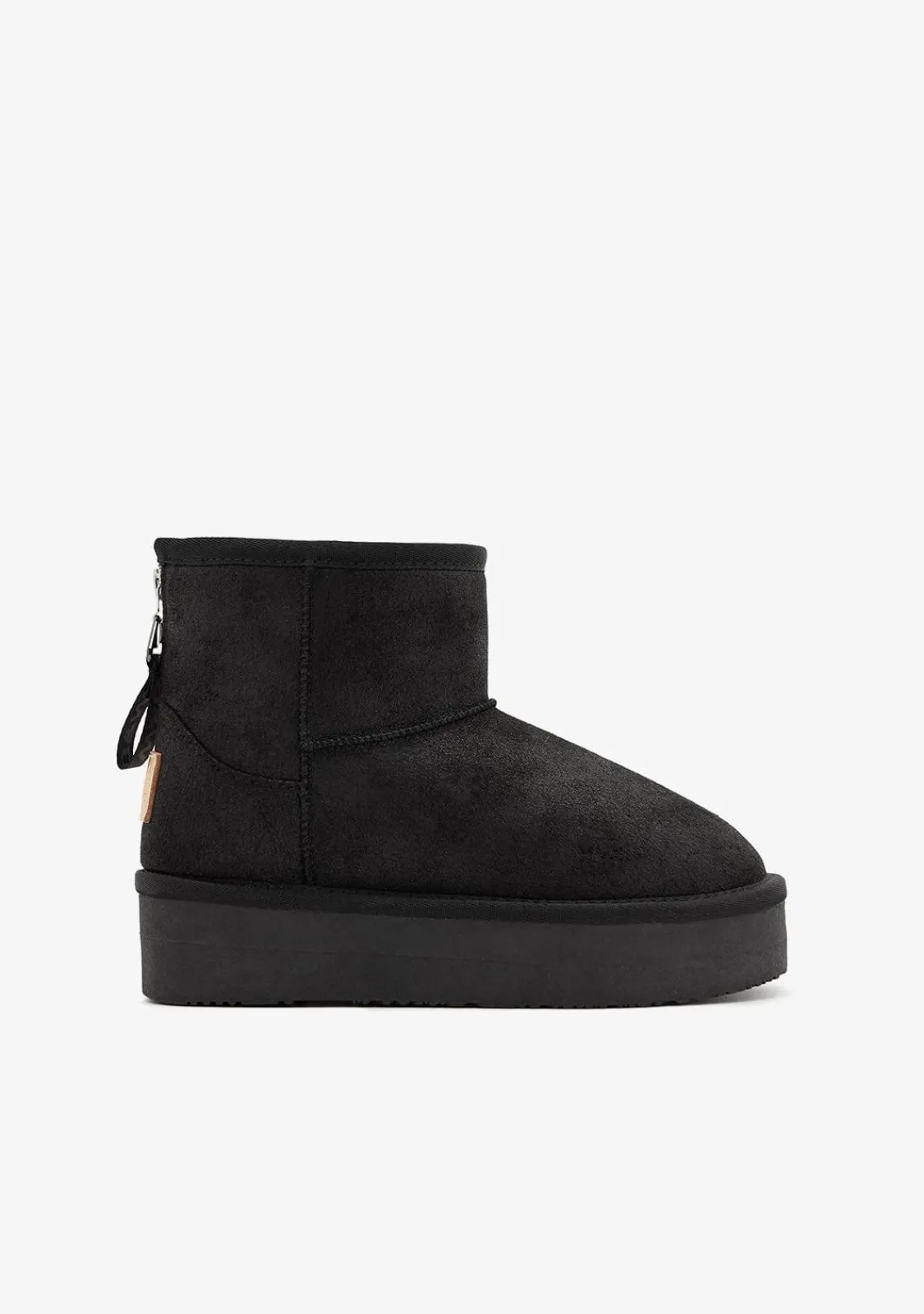 Conguitos Botas Australianas Cremallera Negro B&W^ Botas Australianas|Botas Australianas