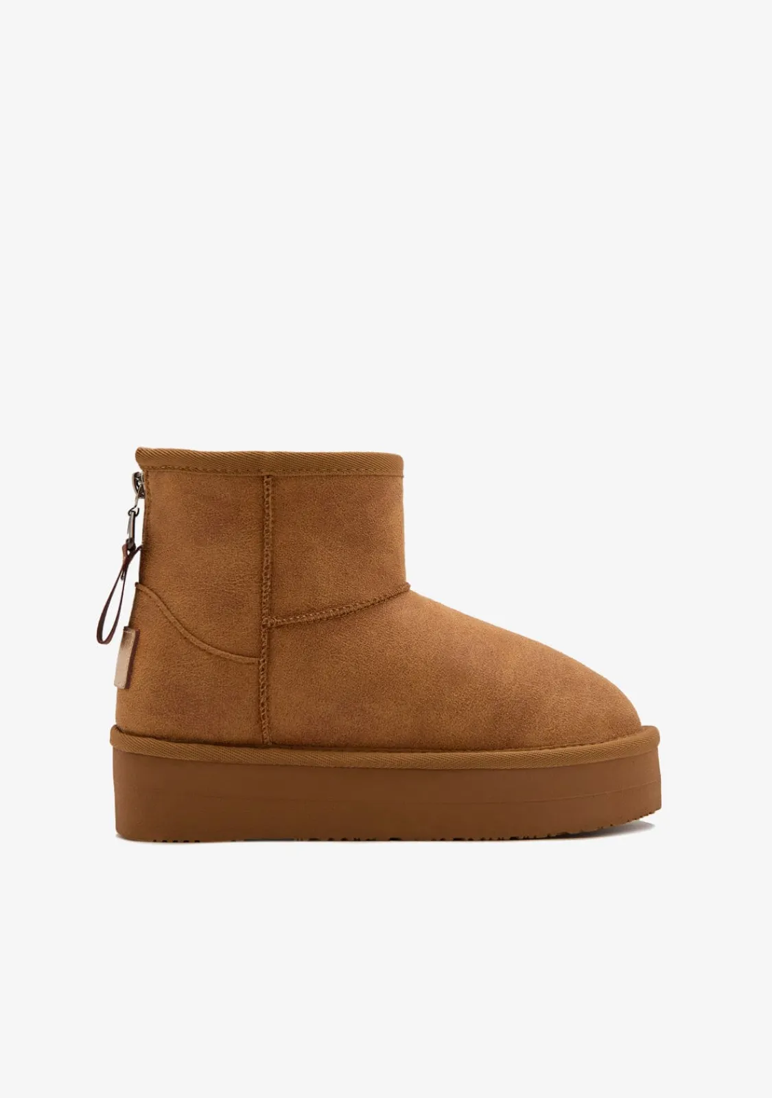 Conguitos Botas Australianas Cremallera Tan B&W^ Botas Australianas|Botas Australianas