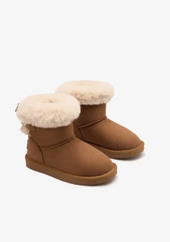 Conguitos Botas Australianas Lazo Pelo Water Repellent Tan B&W^ Botas Australianas|Botas Australianas