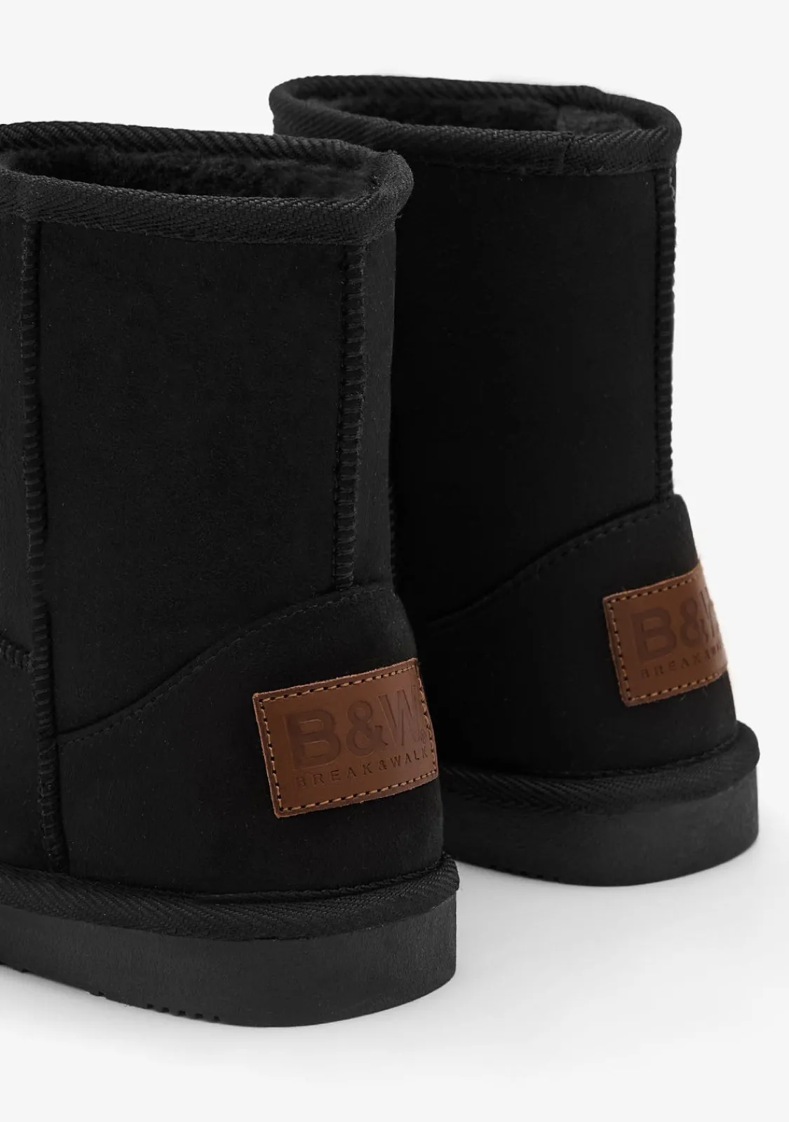 Conguitos Botas Australianas Logo Water Repellent Negro B&W^ Botas Australianas|Botas Australianas