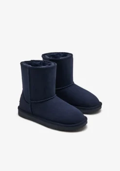 Conguitos Botas Australianas Logo Water Repellent Marino B&W^ Botas Australianas|Botas Australianas