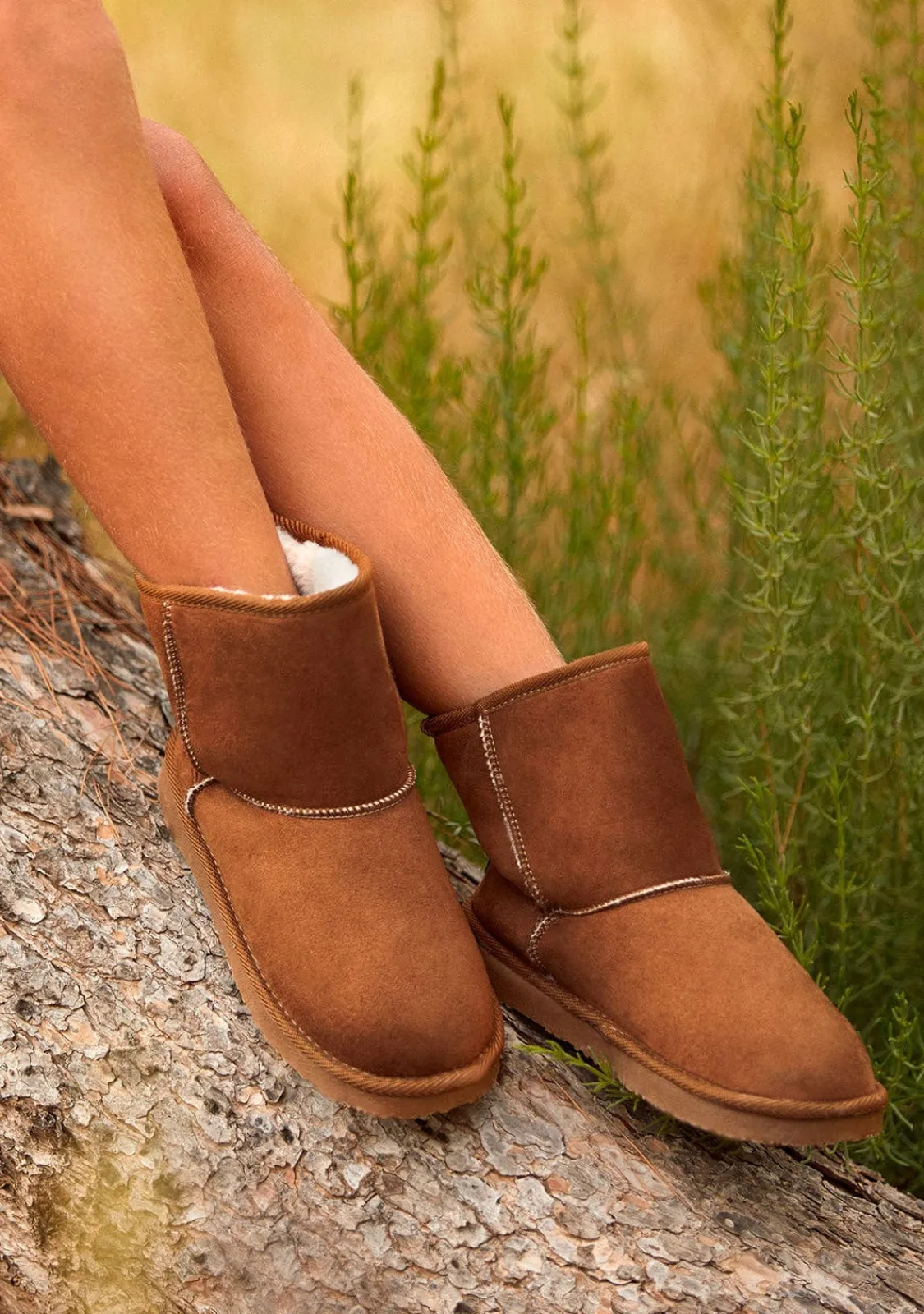 Conguitos Botas Australianas Logo Water Repellent Tan B&W^ Botas Australianas|Botas Australianas