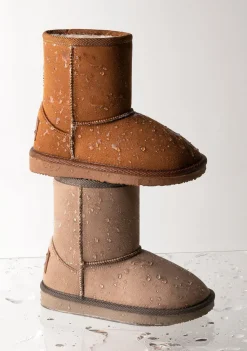Conguitos Botas Australianas Logo Water Repellent Tan B&W^ Botas Australianas|Botas Australianas