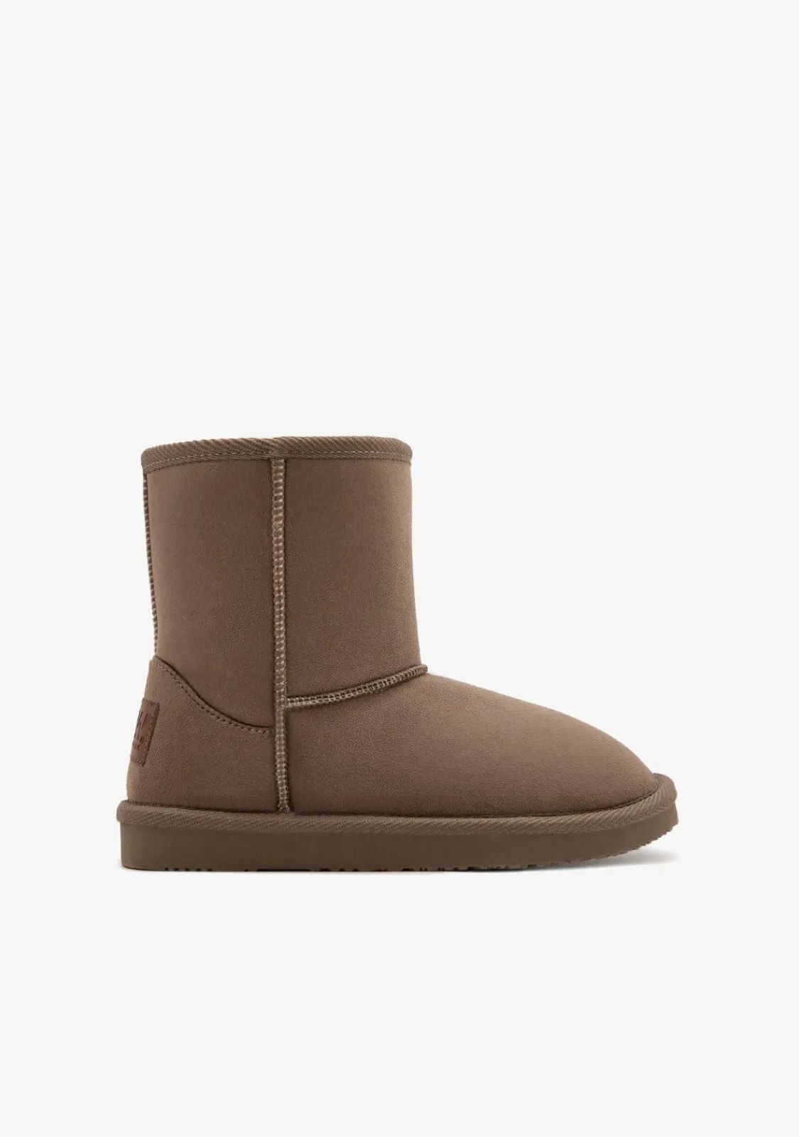Conguitos Botas Australianas Logo Water Repellent Taupe B&W^ Botas Australianas|Botas Australianas