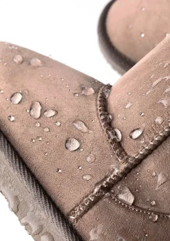 Conguitos Botas Australianas Logo Water Repellent Taupe B&W^ Botas Australianas|Botas Australianas