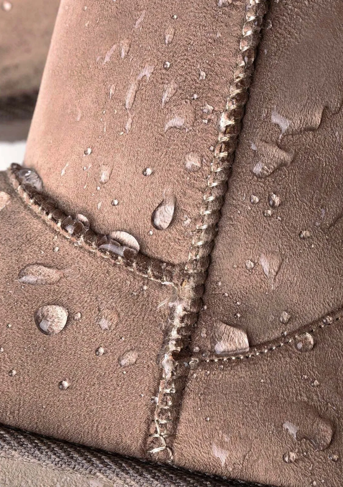 Conguitos Botas Australianas Logo Water Repellent Taupe B&W^ Botas Australianas|Botas Australianas