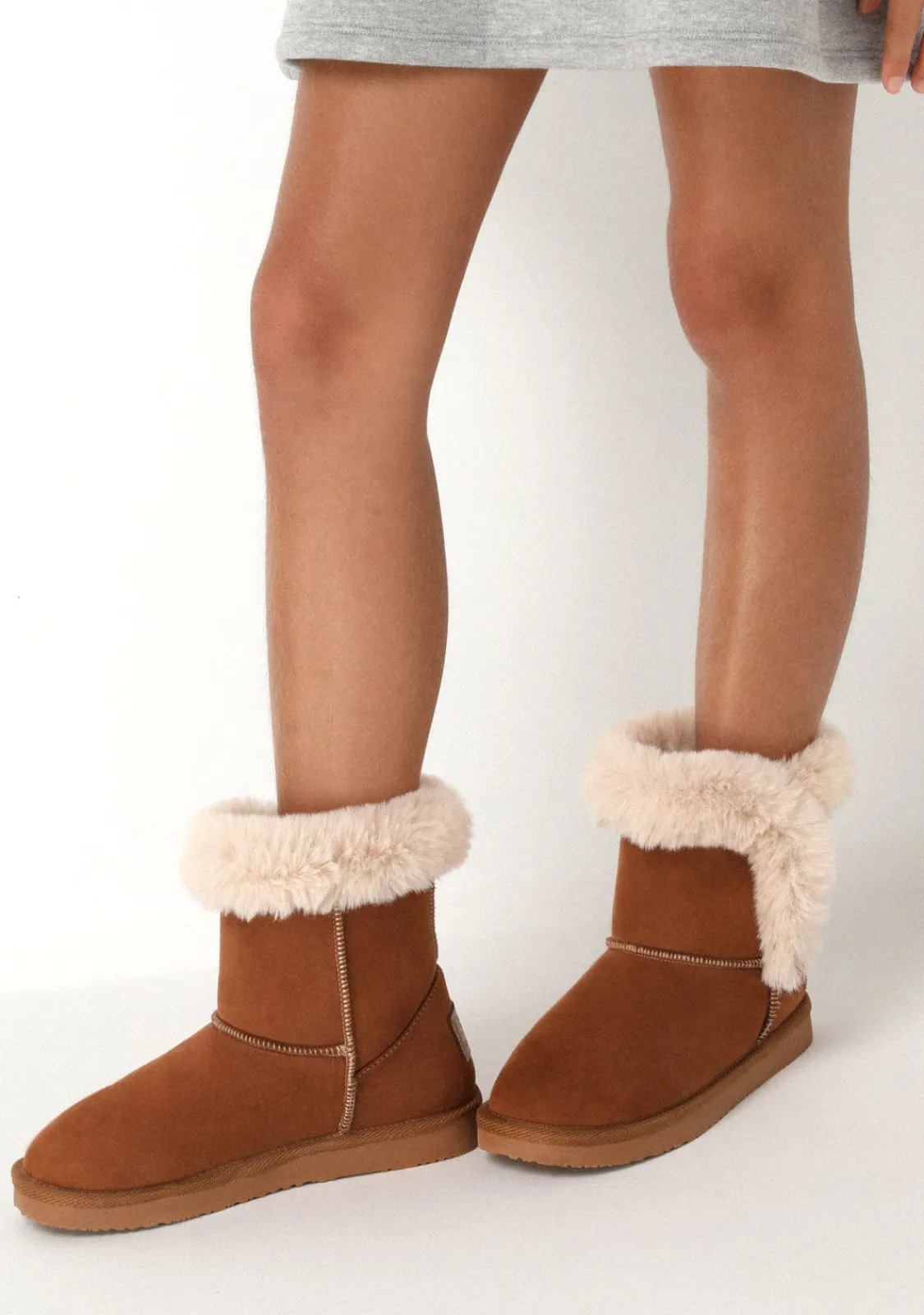 Conguitos Botas Australianas Pelo Tan B&W^ Botas Australianas|Botas Australianas