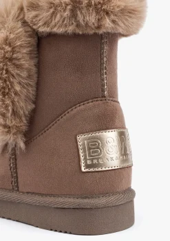 Conguitos Botas Australianas Pelo Taupe B&W^ Botas Australianas|Botas Australianas