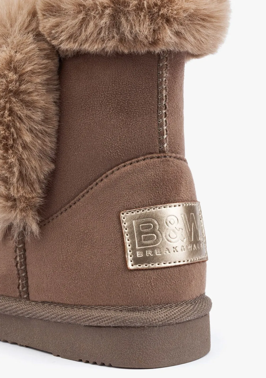 Conguitos Botas Australianas Pelo Taupe B&W^ Botas Australianas|Botas Australianas