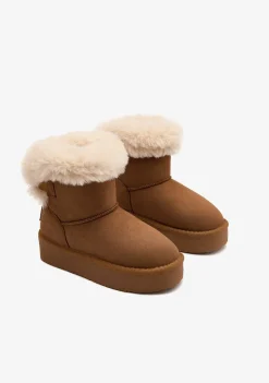 Conguitos Botas Australianas Pelo Water Repellent Tan B&W^ Botas Australianas|Botas Australianas