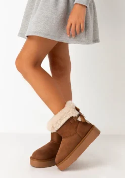 Conguitos Botas Australianas Pelo Water Repellent Tan B&W^ Botas Australianas|Botas Australianas