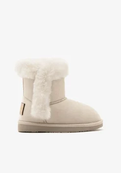 Conguitos Botas Australianas Pelo Water Repellent Beige^ Botas Australianas|Botas