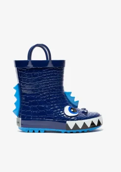 Conguitos Botas De Agua Dinosaurios Azul De Goma^ Botas De Agua|Botas De Agua