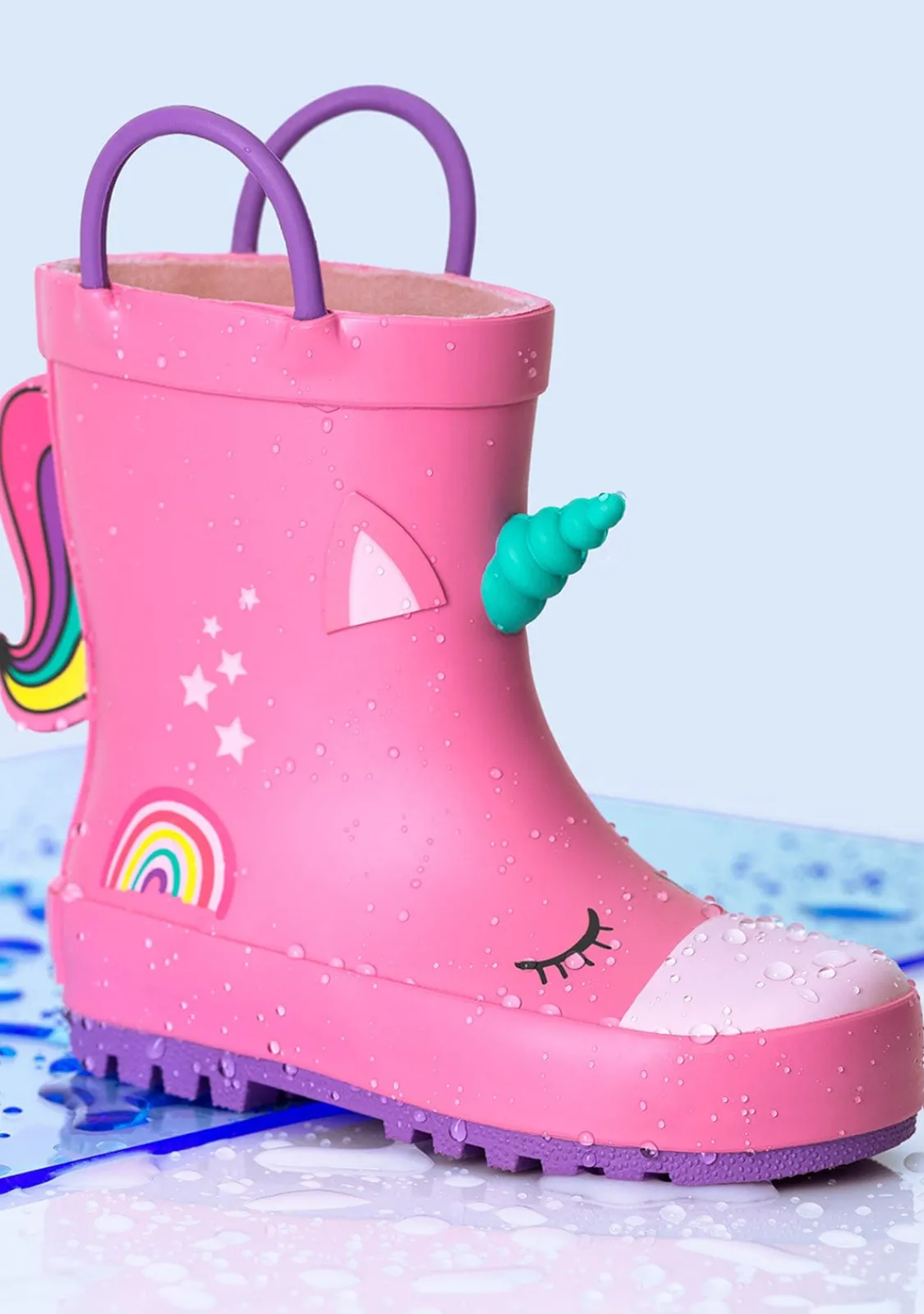 Conguitos Botas De Agua Goma Unicornio^ Botas De Agua|Botas De Agua