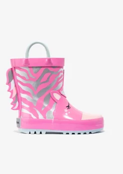 Conguitos Botas De Agua Unicornio Rosa De Goma^ Botas De Agua|Botas De Agua