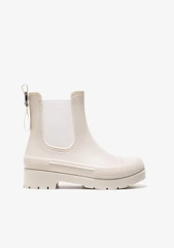 Conguitos Botas De Agua Unisex Beige B&W^ Botas|Botas De Agua