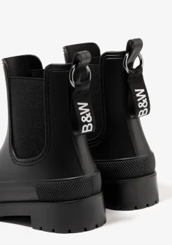 Conguitos Botas De Agua Unisex Negro B&W^ Botas|Botas De Agua