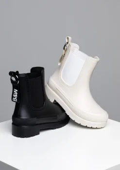 Conguitos Botas De Agua Unisex Negro B&W^ Botas|Botas De Agua