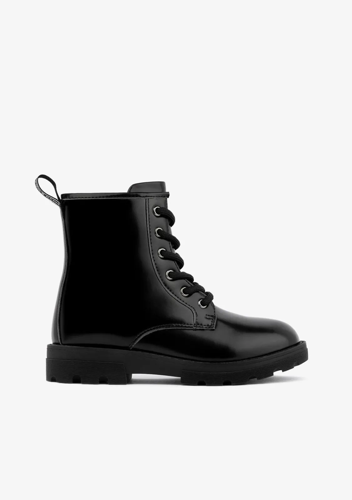 Conguitos Botas De Niña Militares Negro B&W^ Botas|Botas