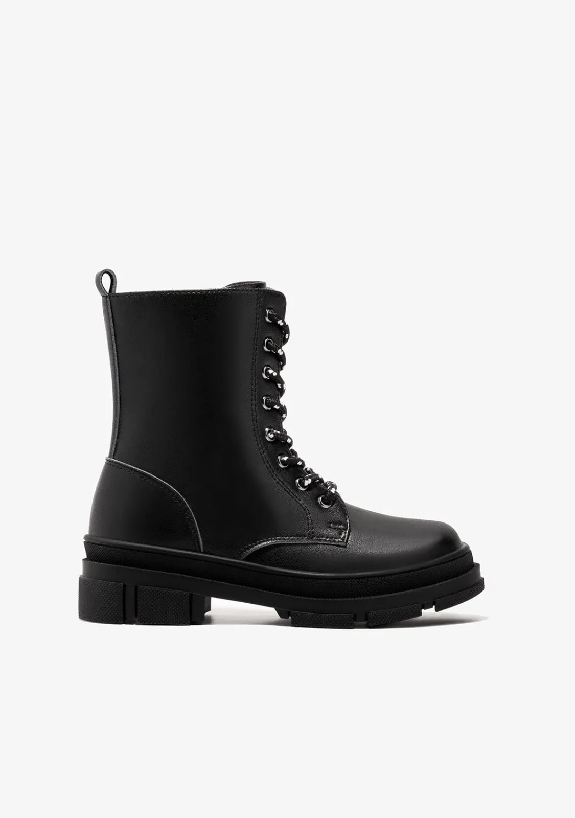 Conguitos Botas De Niña Napa Negro B&W^ Botas|Botas