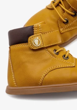 Conguitos Botas Montaña Respetuosas Mostaza^ Botas|Primeros Pasos - Respetuoso