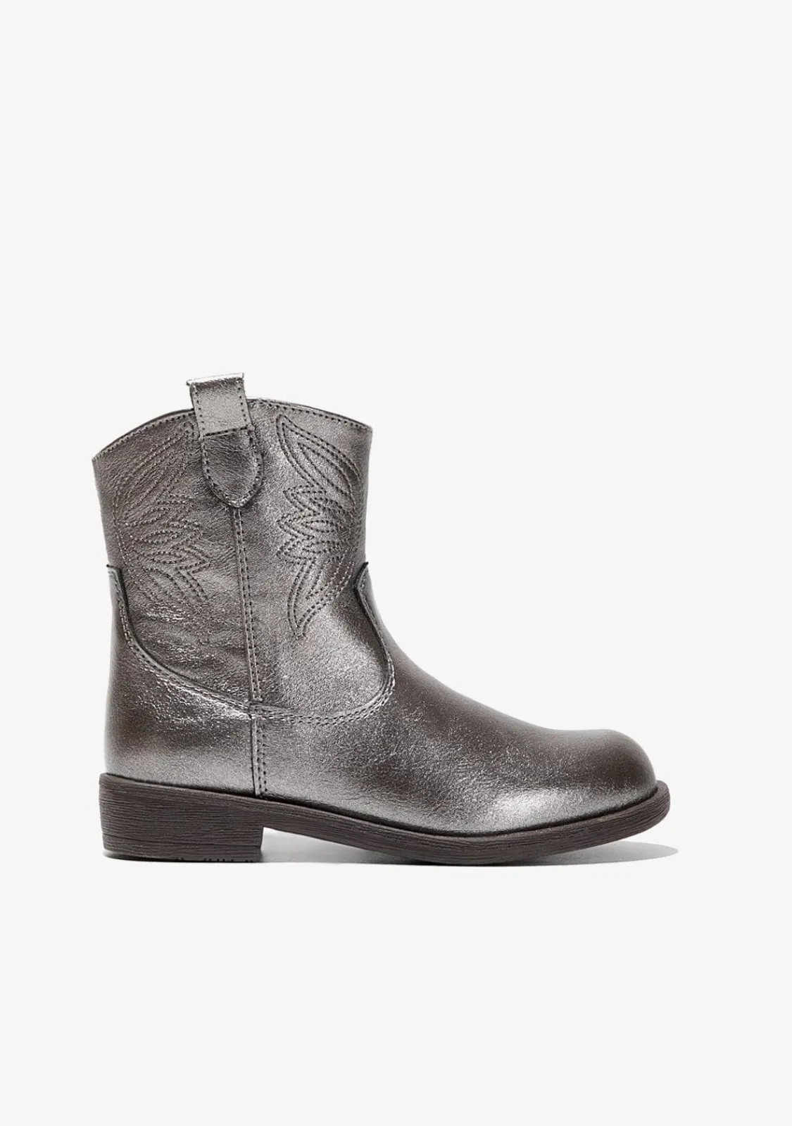 Conguitos Botines De Niña Cowboy Plomo^ Botas