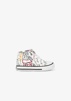 Conguitos Botín De Bebé Napa Graffiti^ Zapatillas|Zapatillas