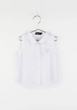 Conguitos Camisa De Niña Troquelada Blanco^ Camisetas