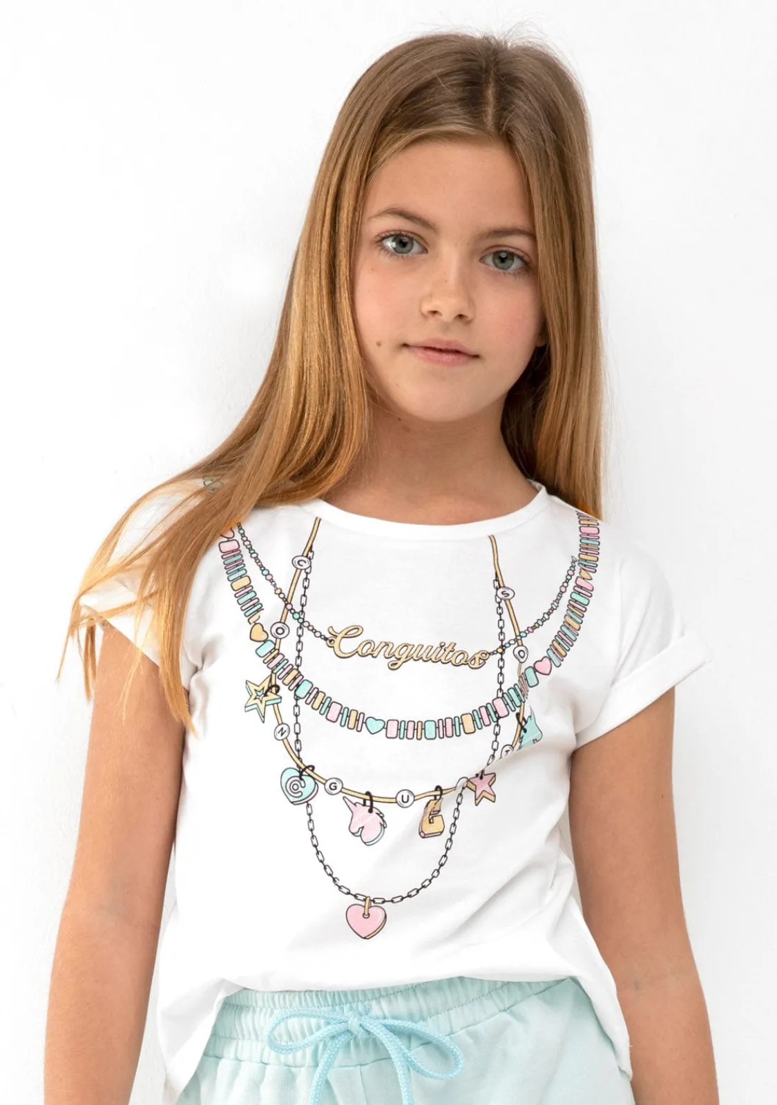 Conguitos Camiseta Collares Blanco^ Camisetas