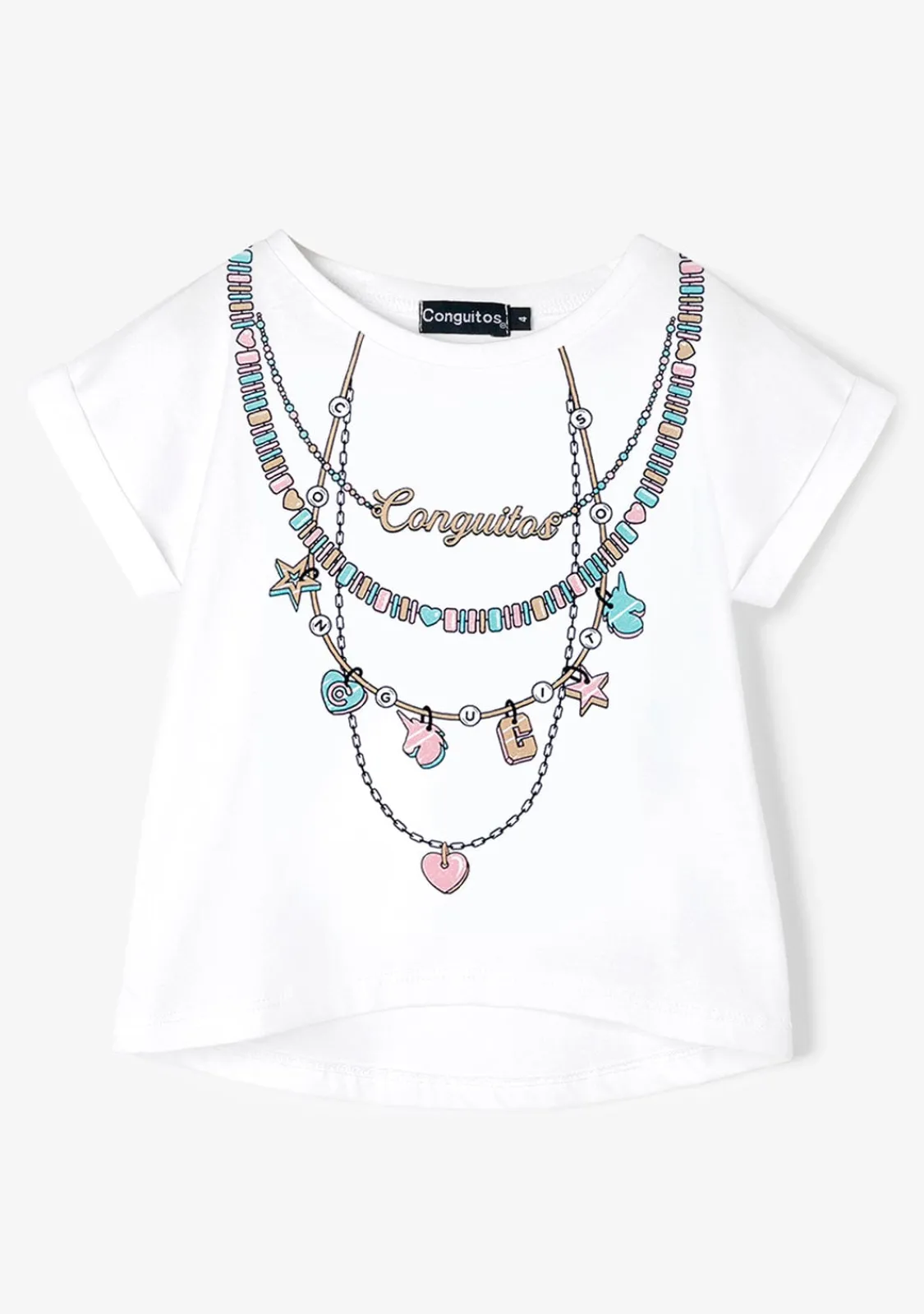 Conguitos Camiseta Collares Blanco^ Camisetas